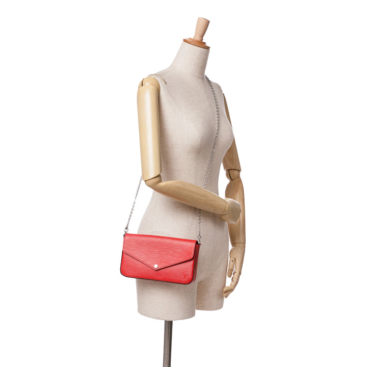 Epi Pochette Felicie Red - Gaby Paris