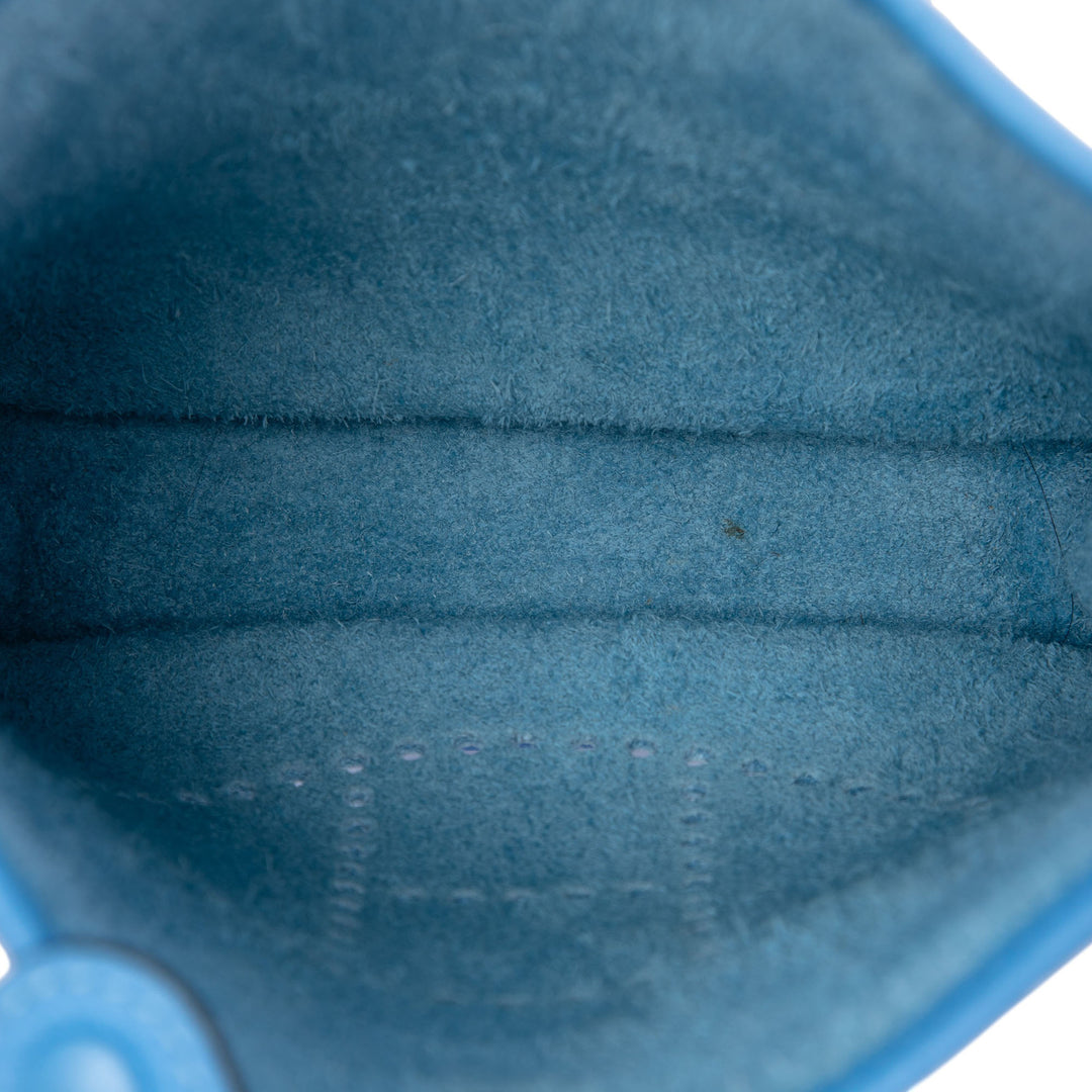 Hermès Sac bandoulière Evelyne I 16 Amazone Clémence Bleu – vue 4 – GABY PARIS