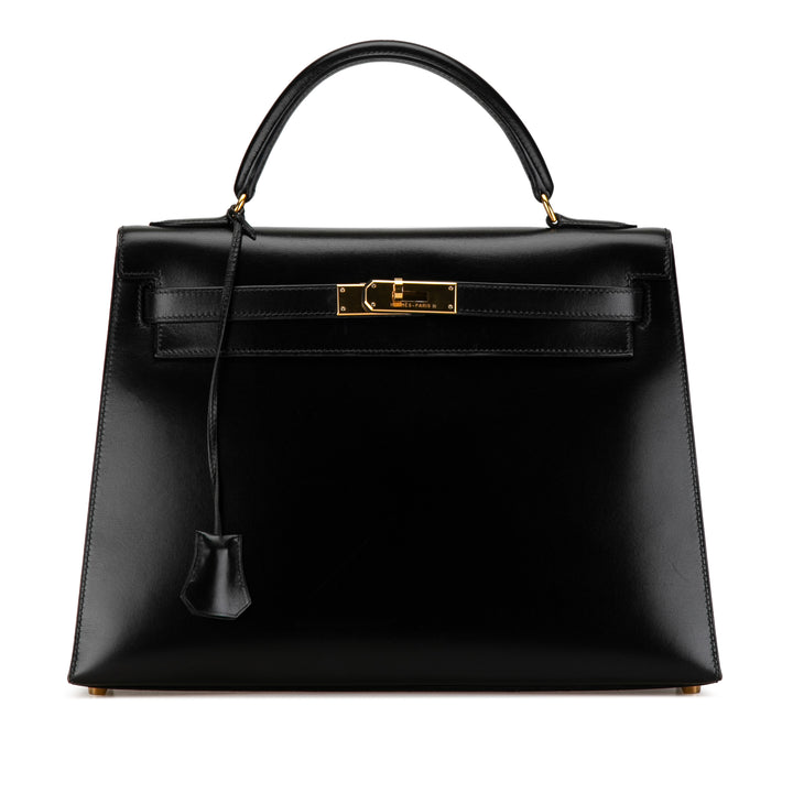 Box Calf Kelly Sellier 32 Black - Gaby Paris