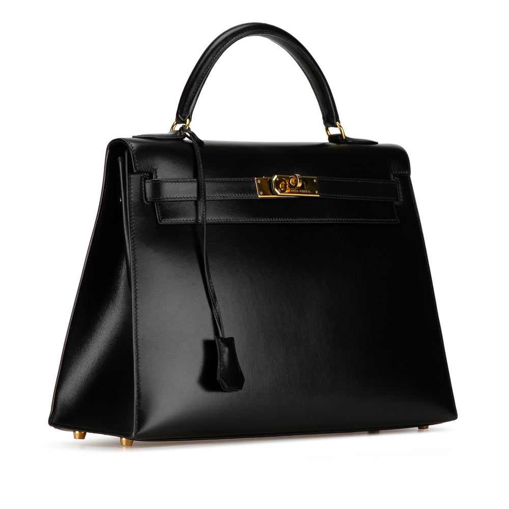 Box Calf Kelly Sellier 32 Black - Gaby Paris