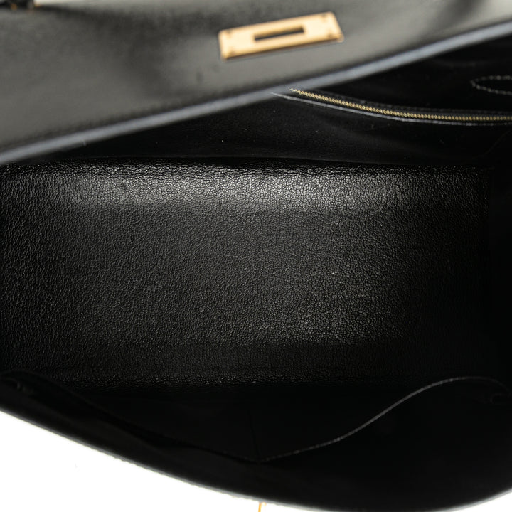 Box Calf Kelly Sellier 32 Black - Gaby Paris