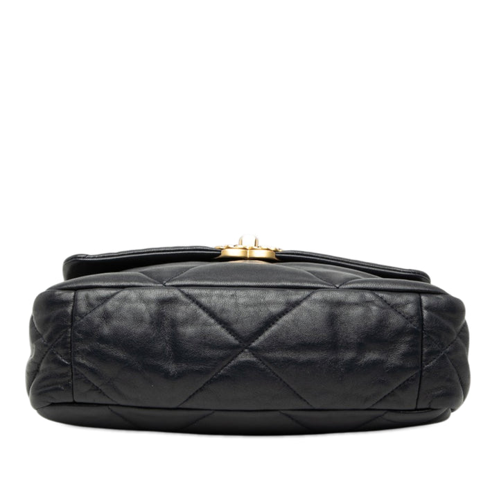 Chanel Medium Cuir d’agneau 19 à rabat