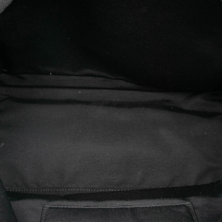 Saint Laurent clouté Toile City Sac à dos