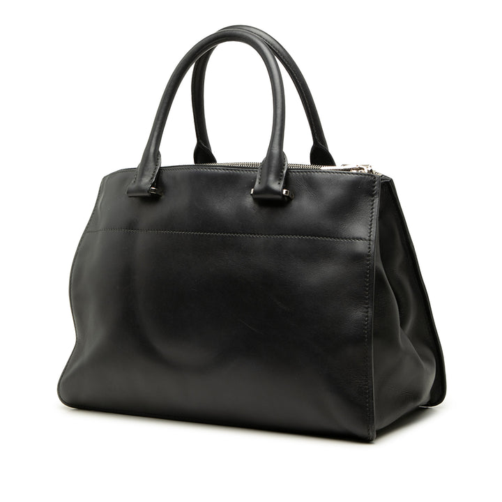City Veau Twin Poche Sac Noir