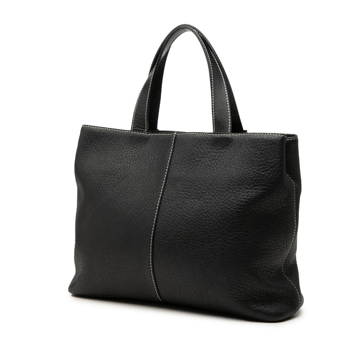 Burberry Cabas Noir – vue 2 – GABY PARIS