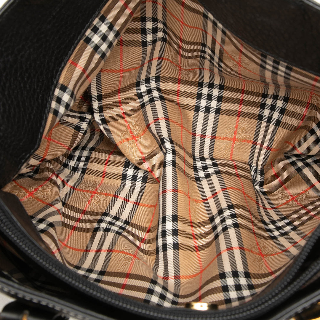 Burberry Cabas Noir – vue 4 – GABY PARIS