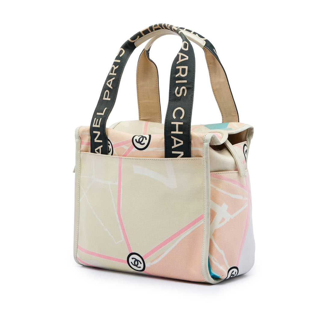 Chanel Toile Eiffel Tower Sac à main