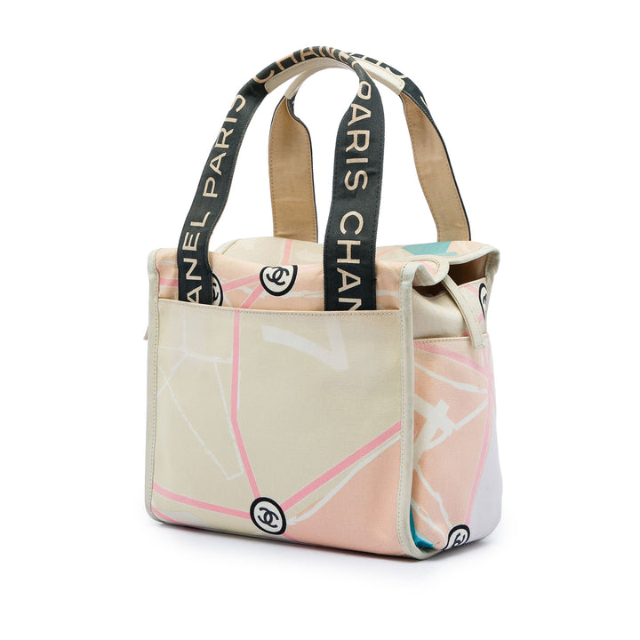 Chanel Toile Eiffel Tower Sac à main