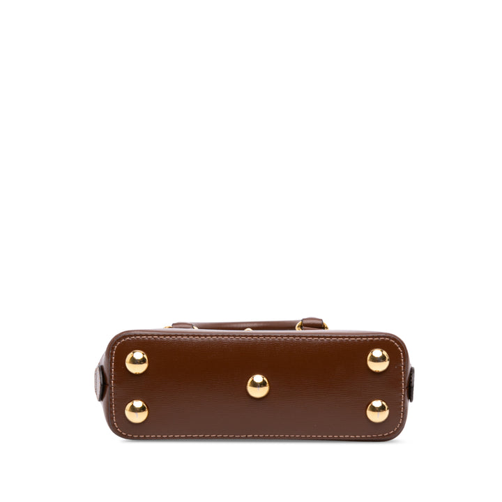 Gucci Horsebit 1955 sac à Mini GG Supreme Beige