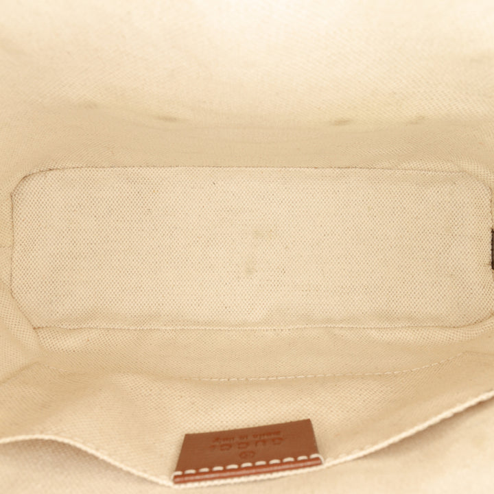 Gucci Horsebit 1955 sac à Mini GG Supreme Beige