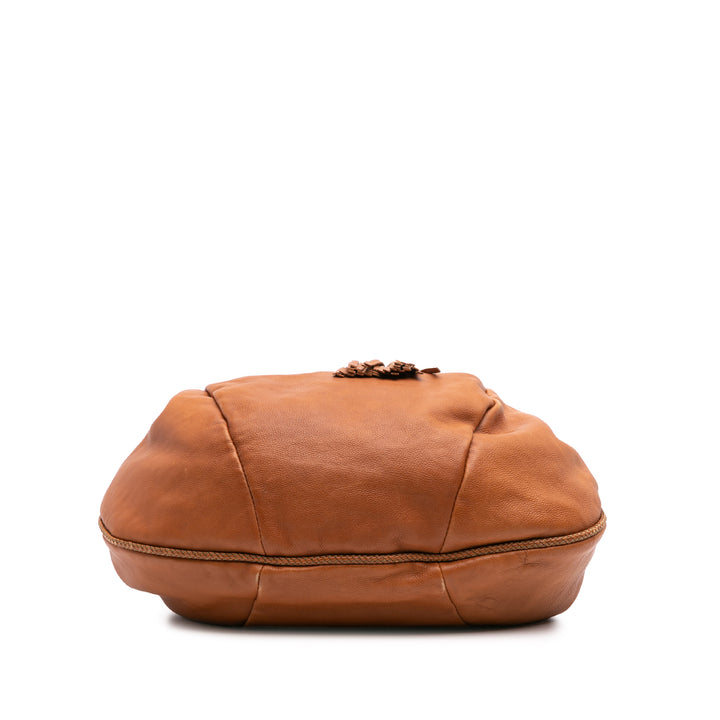 Calfskin Marrakech Tote Brown - Gaby Paris