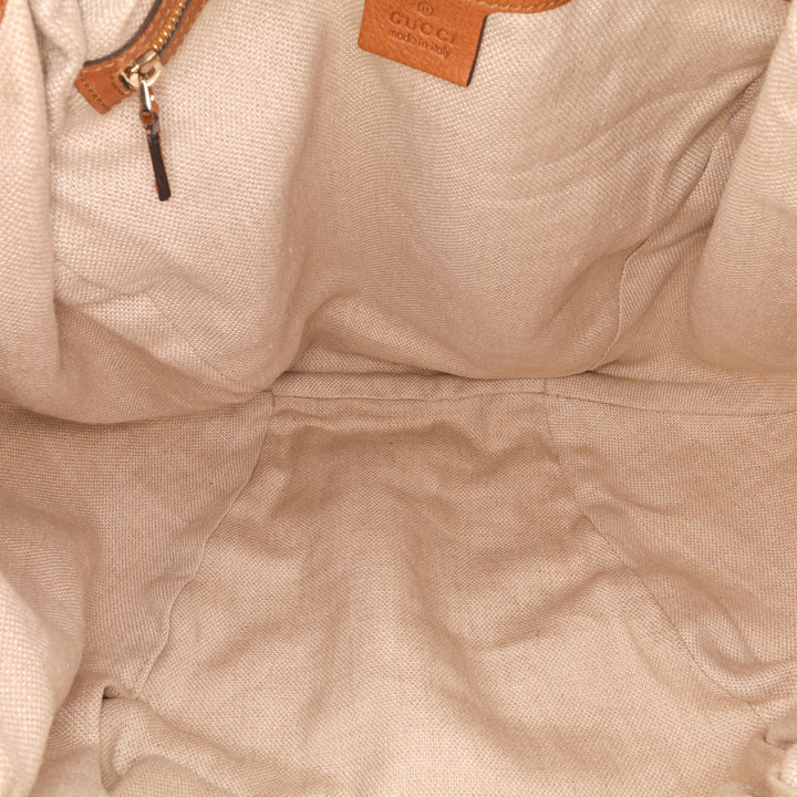 Calfskin Marrakech Tote Brown - Gaby Paris