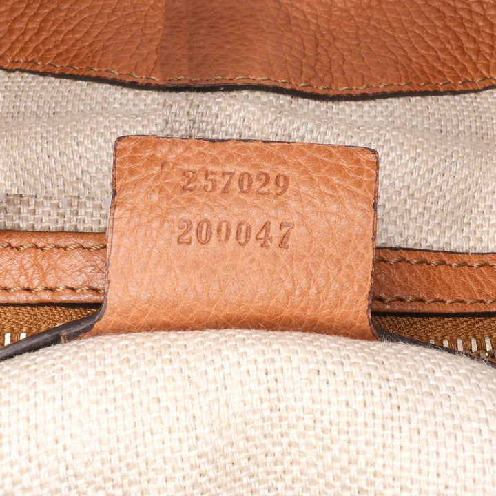 Calfskin Marrakech Tote Brown - Gaby Paris