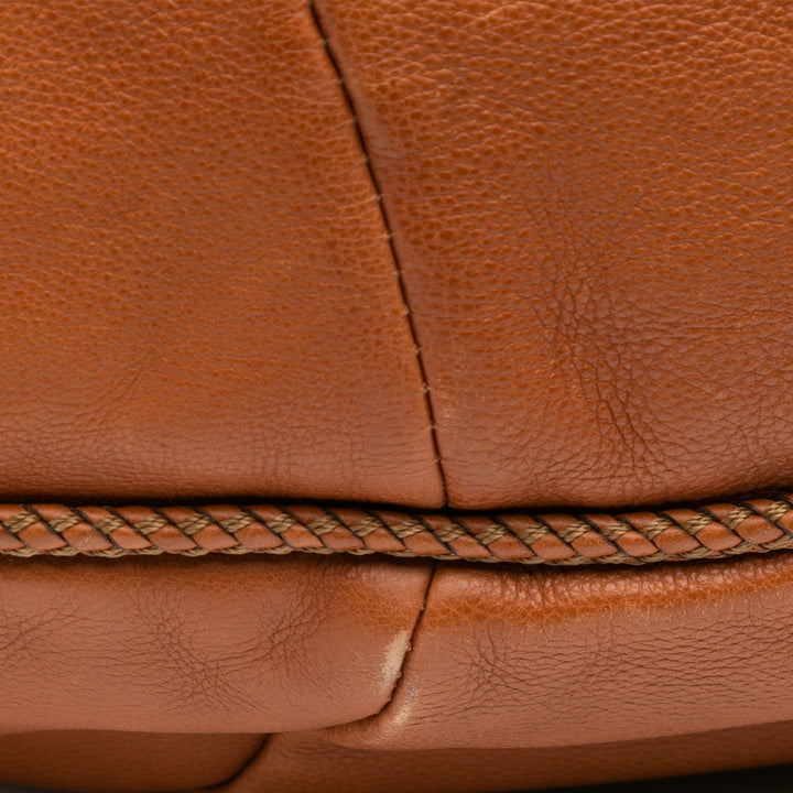 Calfskin Marrakech Tote Brown - Gaby Paris