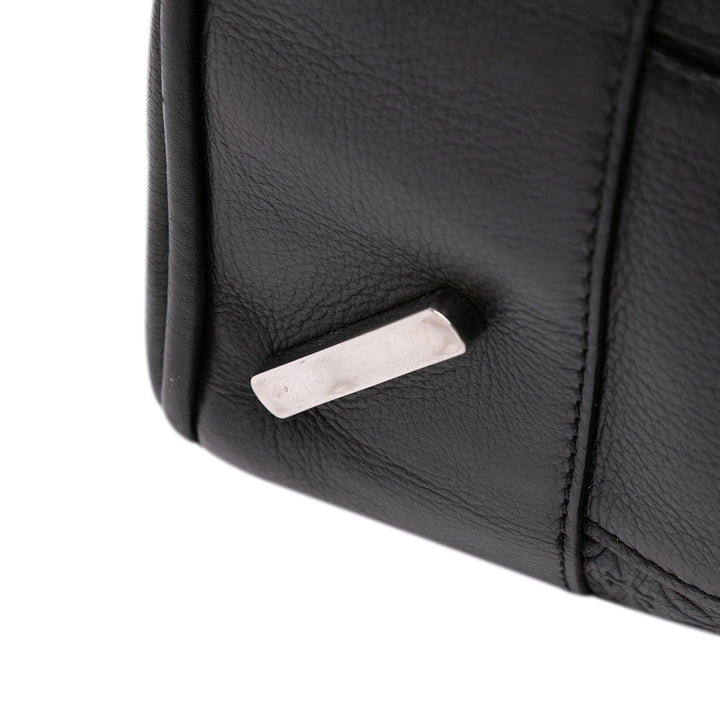 XL Anagram Embossed Amazona 75 Travel Bag Black - Gaby Paris
