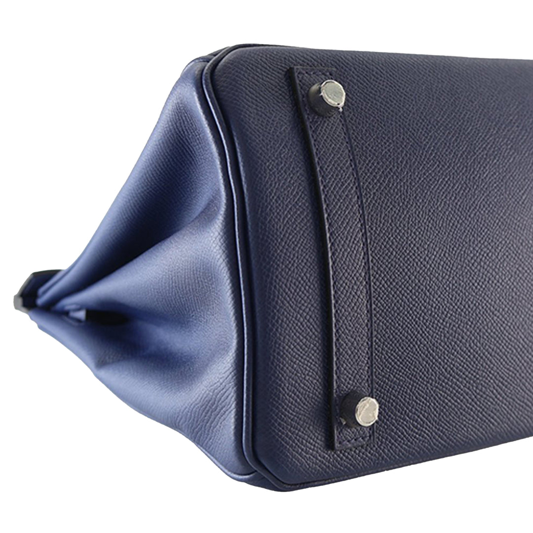 Hermès Epsom Birkin Retourne 30 Bleu