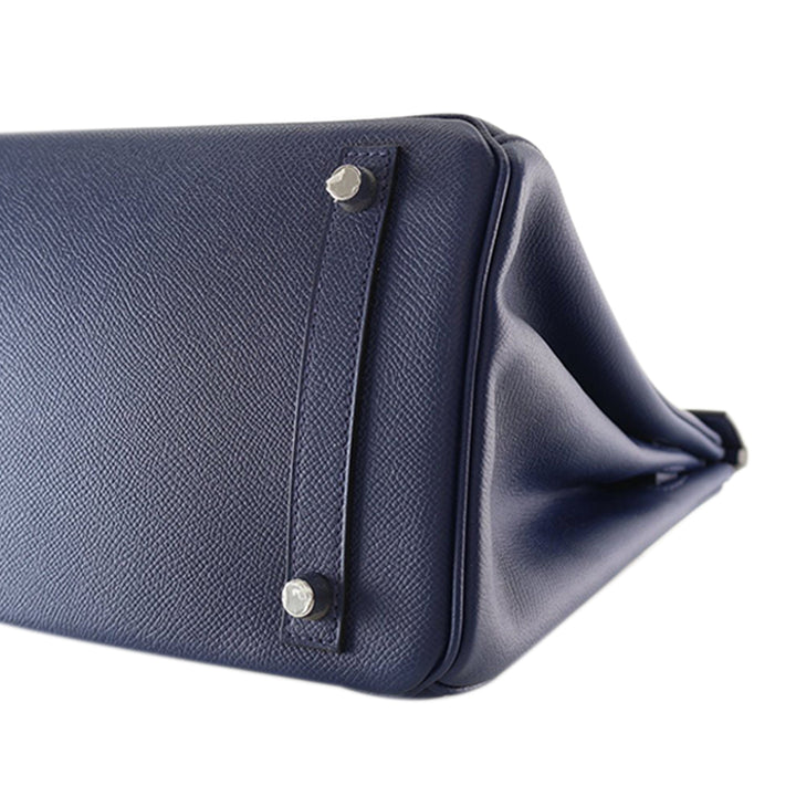 Hermès Epsom Birkin Retourne 30 Bleu