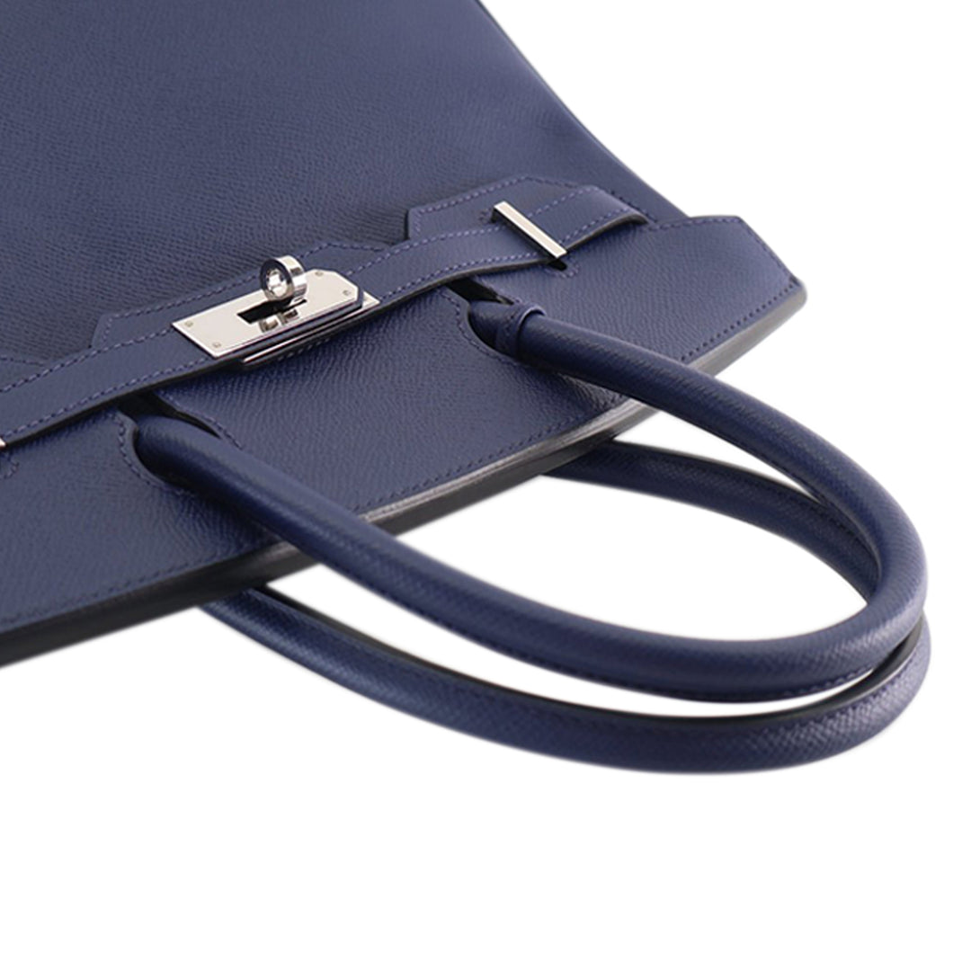 Hermès Epsom Birkin Retourne 30 Bleu