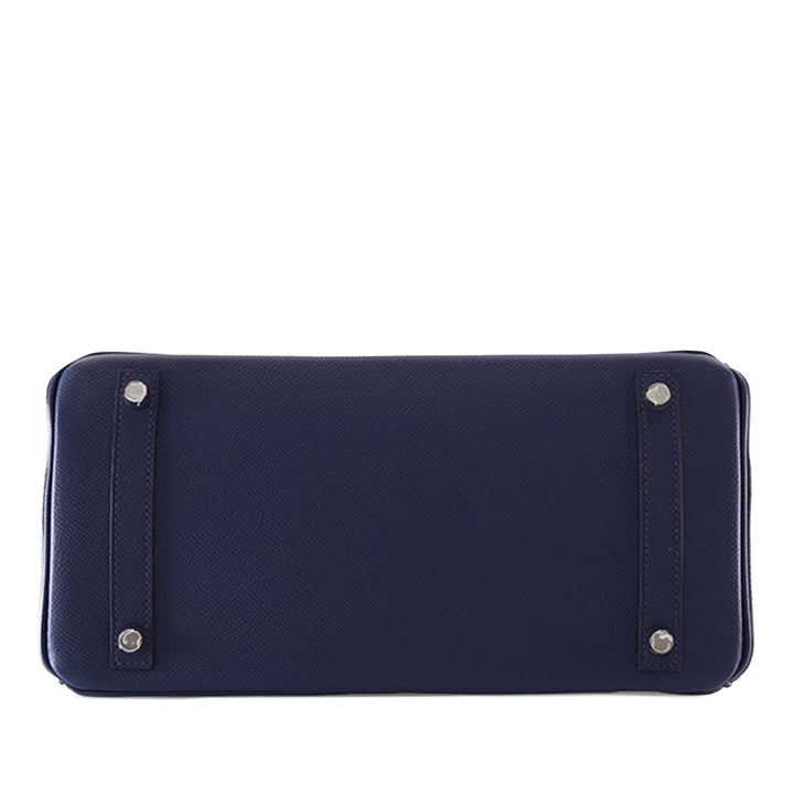 Hermès Epsom Birkin Retourne 30 Bleu