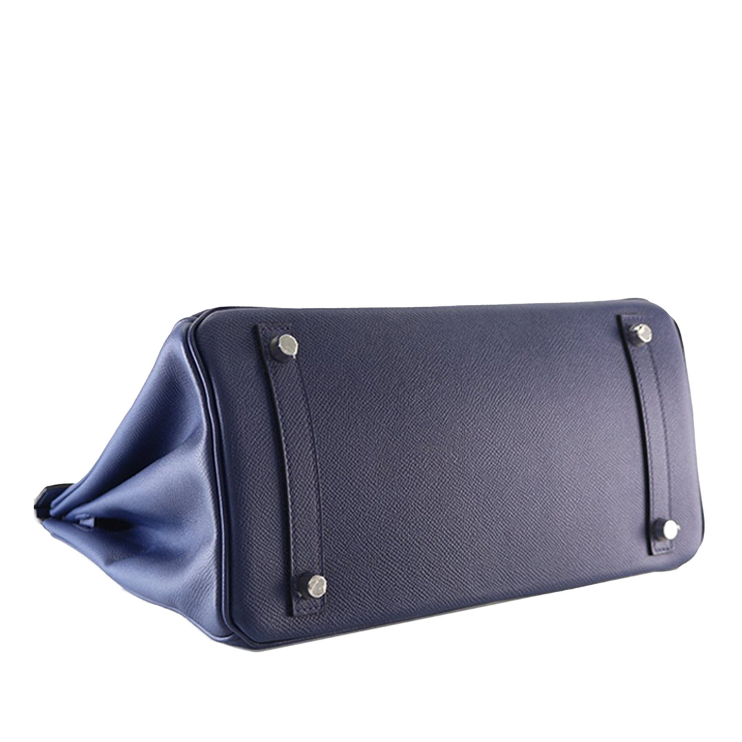 Hermès Epsom Birkin Retourne 30 Bleu