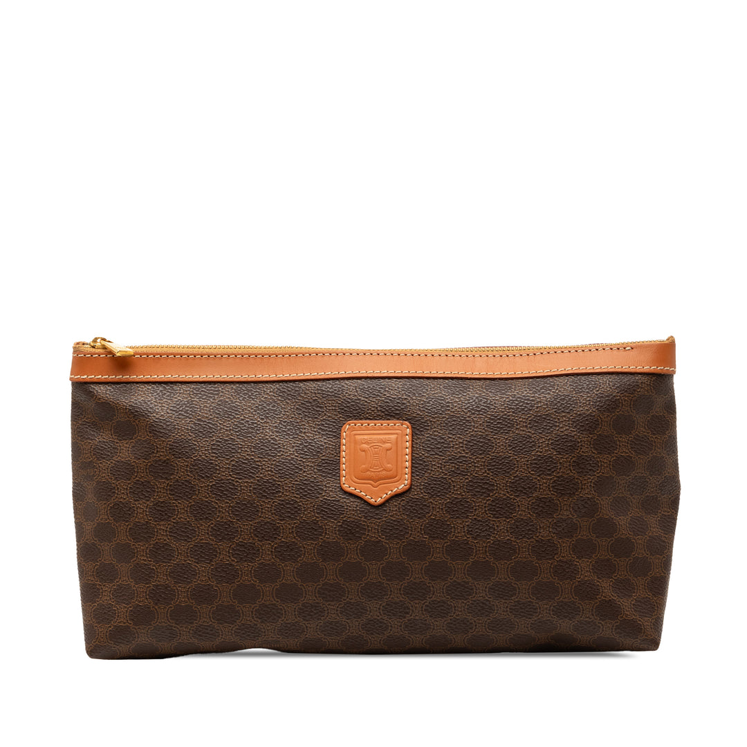 Celine Macadam Coated Toile Pochette