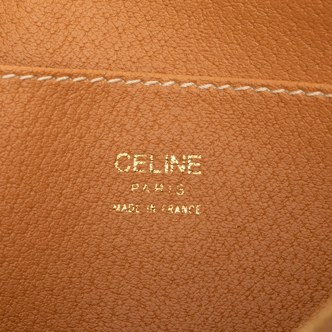 Celine Macadam Coated Toile Pochette