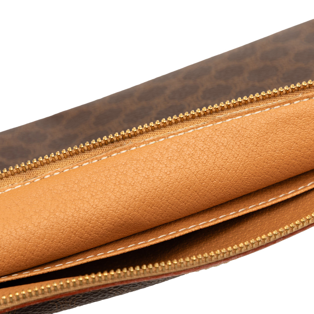 Celine Macadam Coated Toile Pochette