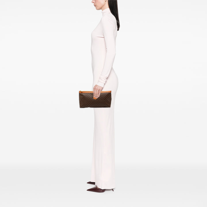 Celine Macadam Coated Toile Pochette