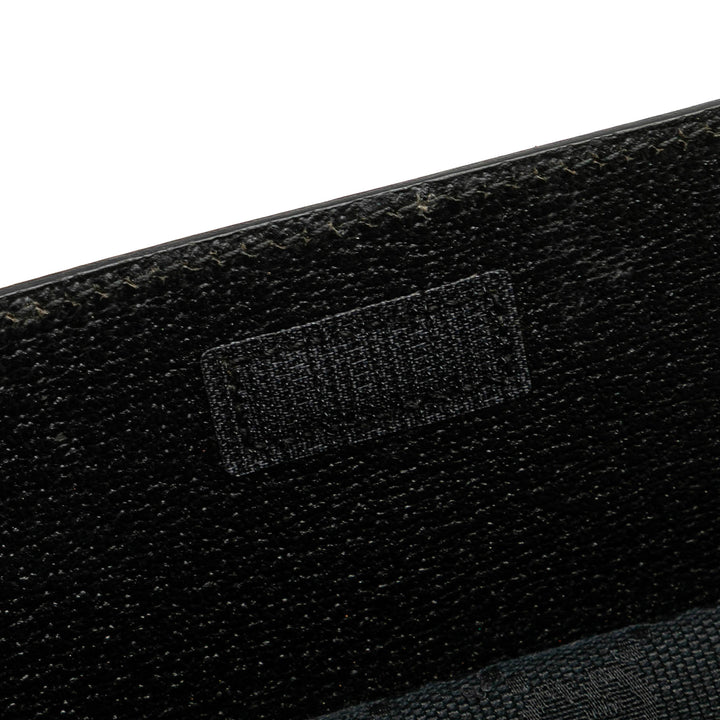GG Canvas Web Crossbody Black - Gaby Paris