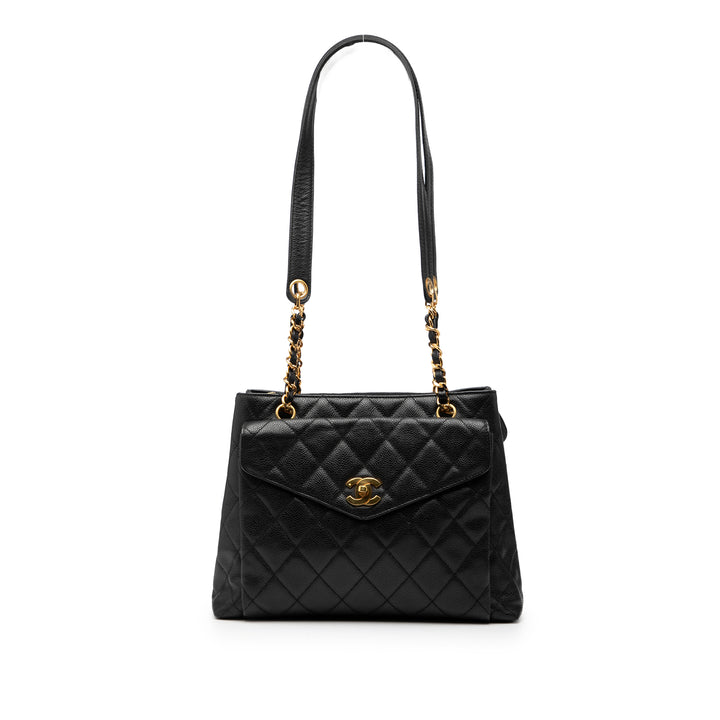 Chanel CC Caviar Front Pocket Sac bandoulière
