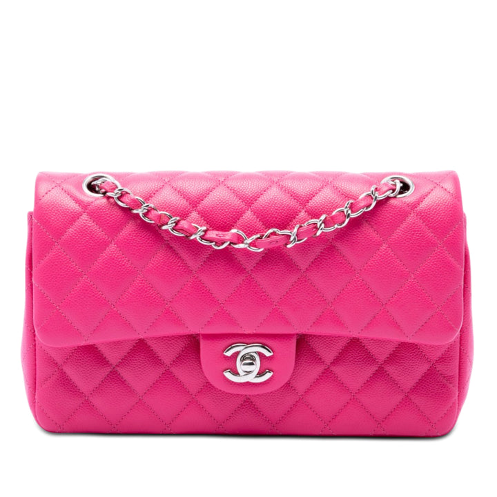 Chanel Medium Classic Caviar Double rabat