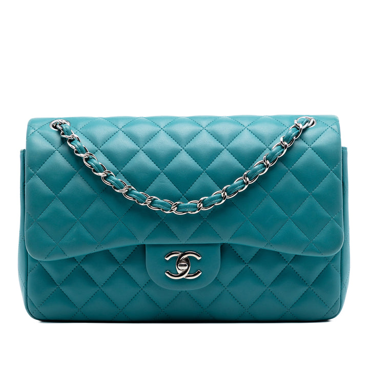 Chanel Jumbo Classic Cuir d’agneau Double rabat