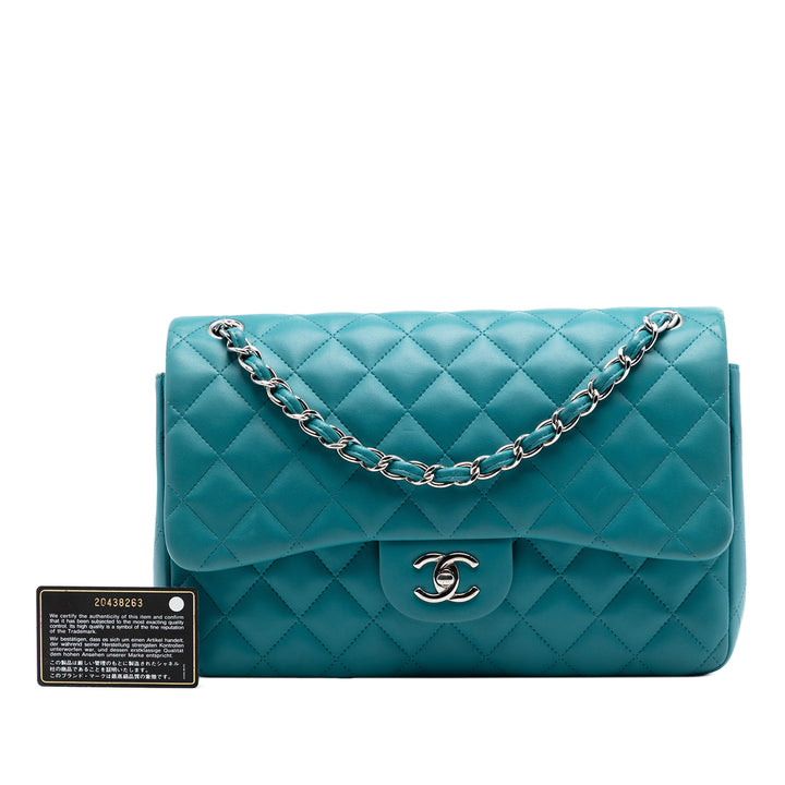 Chanel Jumbo Classic Cuir d’agneau Double rabat