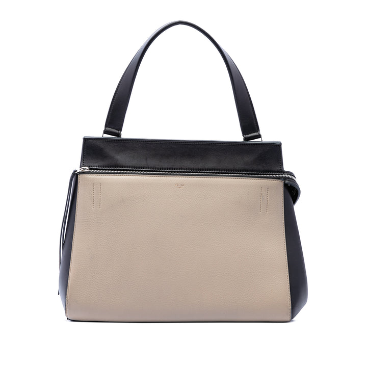 Bicolore Edge Sac Moyen Noir