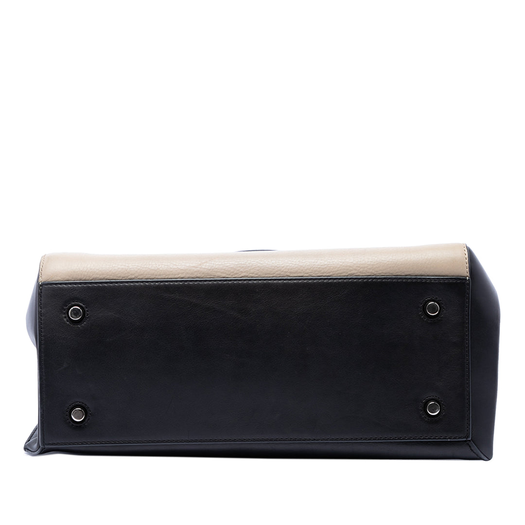 Bicolore Edge Sac Moyen Noir