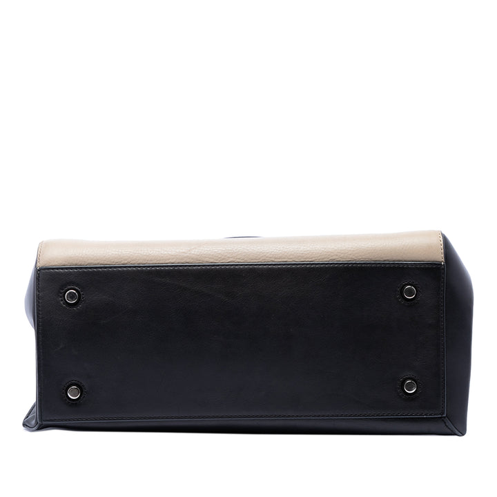 Bicolore Edge Sac Moyen Noir
