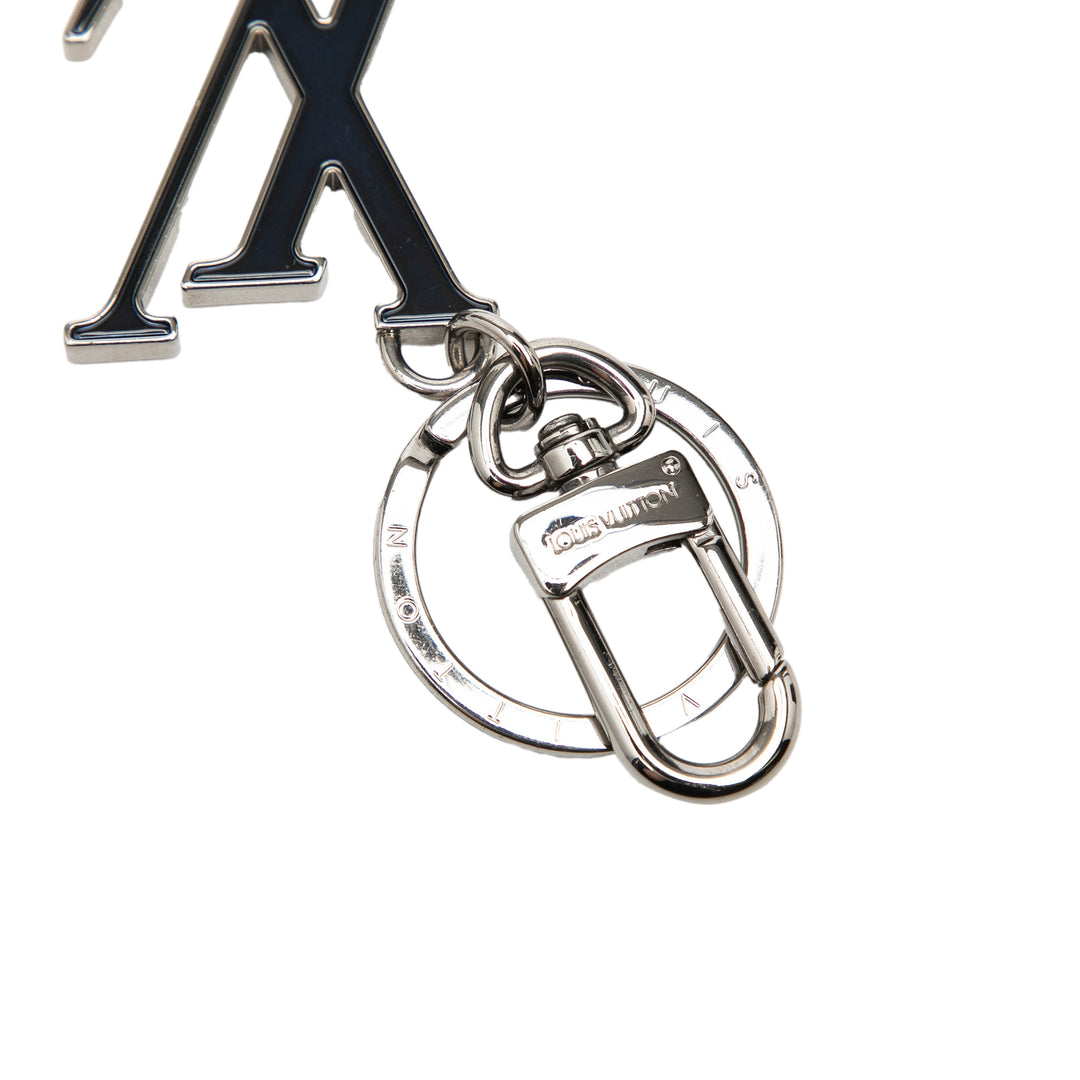 Louis Vuitton Stainless Steel Chromatic LV Initials Key Holder And Bijou de sac