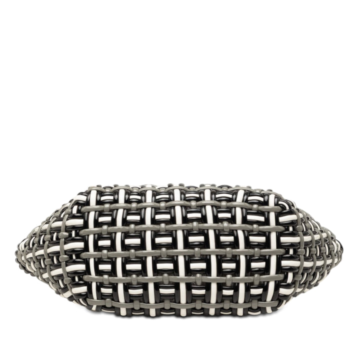 Balenciaga Faux Cuir Bistro Basket Sac XS