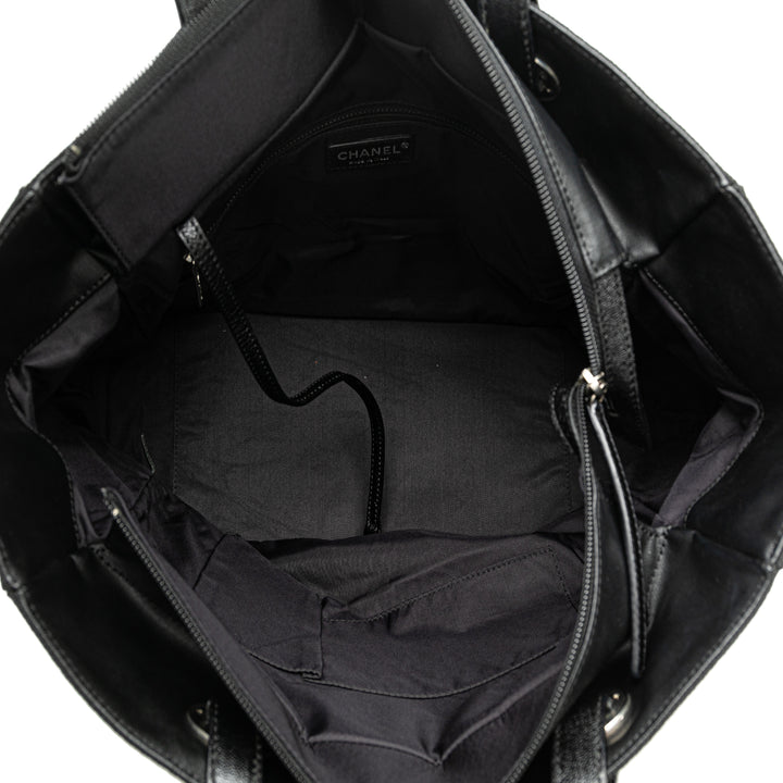 Large Paris Biarritz Tote Black - Gaby Paris