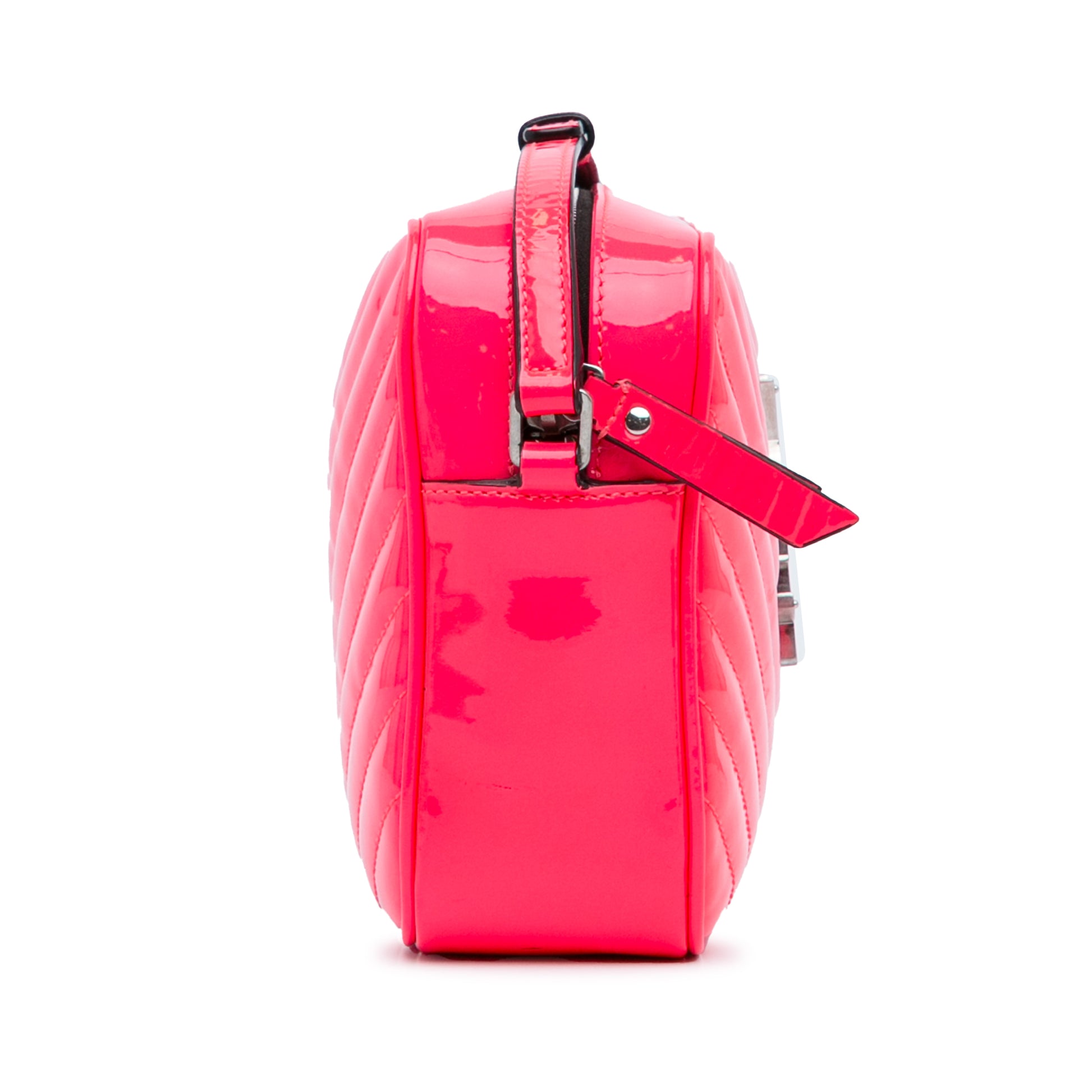 Patent Lou Camera Bag Pink - Gaby Paris