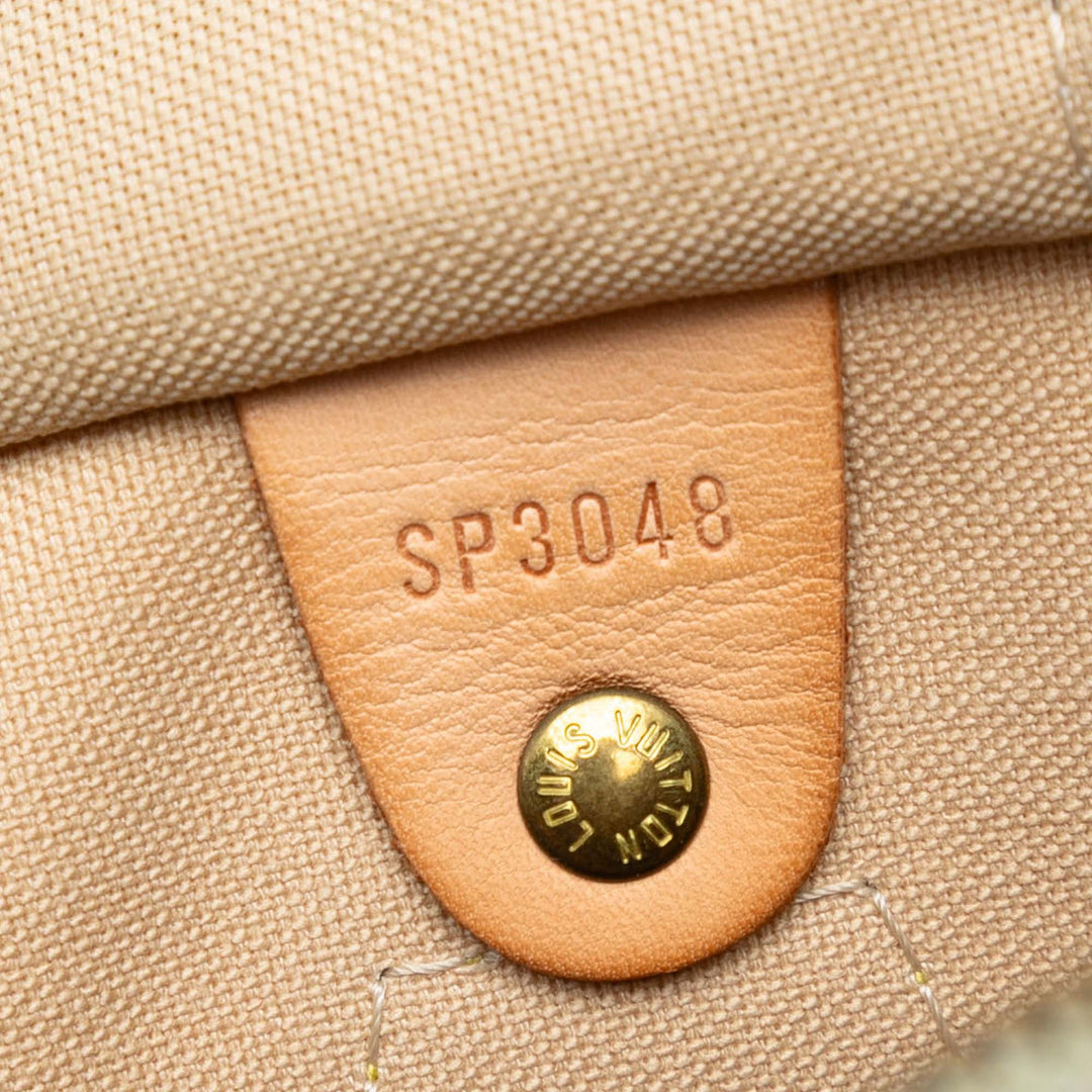 Louis Vuitton Damier Azur Speedy 30 Blanc – GABY PARIS Authentique