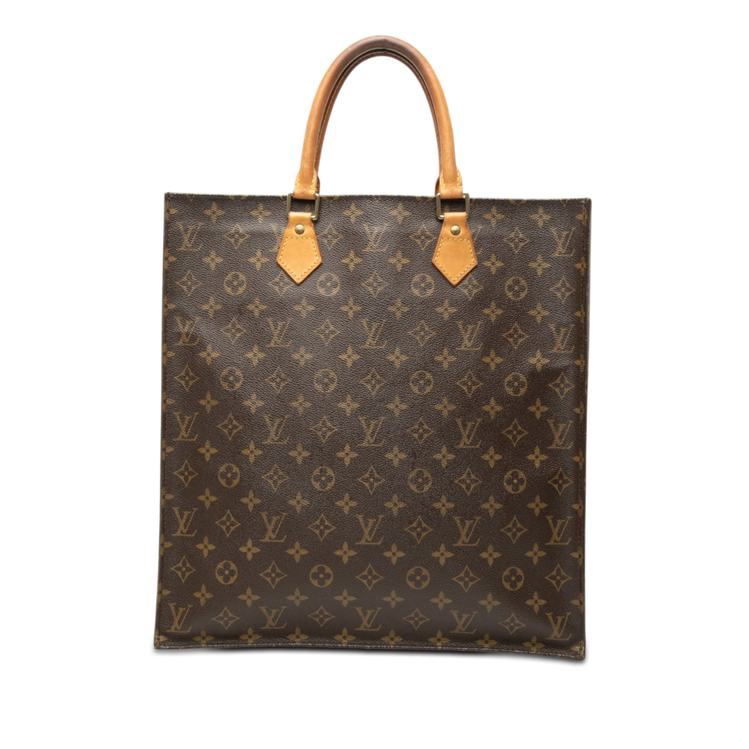 Sac Plat Monogram Marron