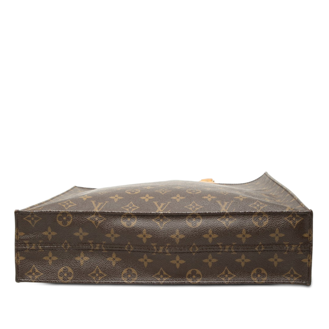 Sac Plat Monogram Marron