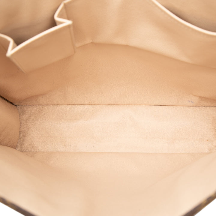 Sac Plat Monogram Marron