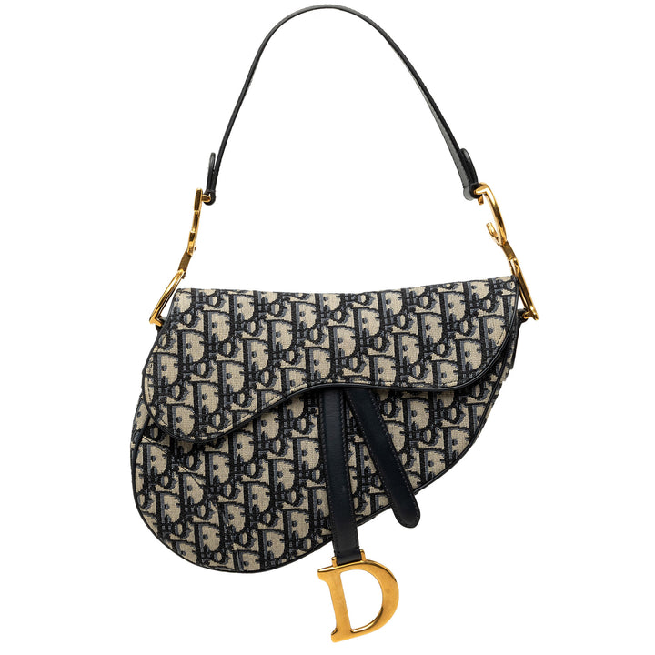 Saddle Sac Oblique Bleu
