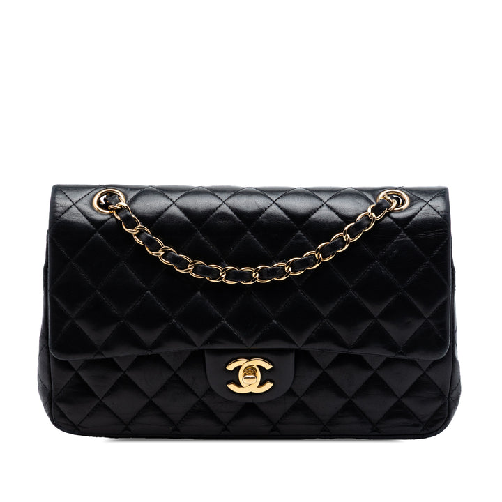 Chanel Medium Classic Cuir d’agneau Double rabat