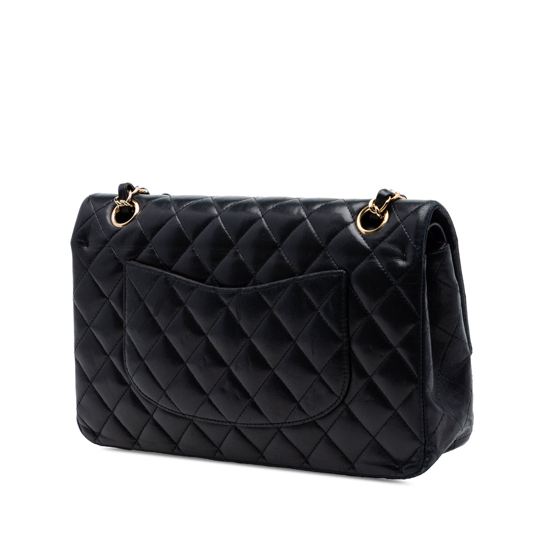 Chanel Medium Classic Cuir d’agneau Double rabat