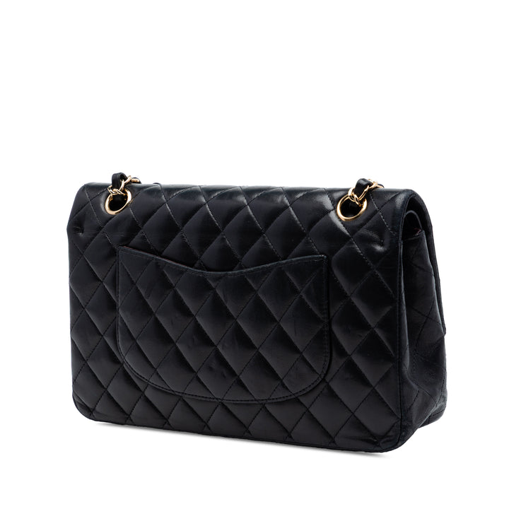 Chanel Medium Classic Cuir d’agneau Double rabat