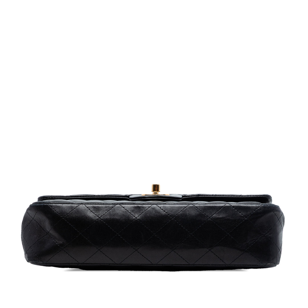 Chanel Medium Classic Cuir d’agneau Double rabat