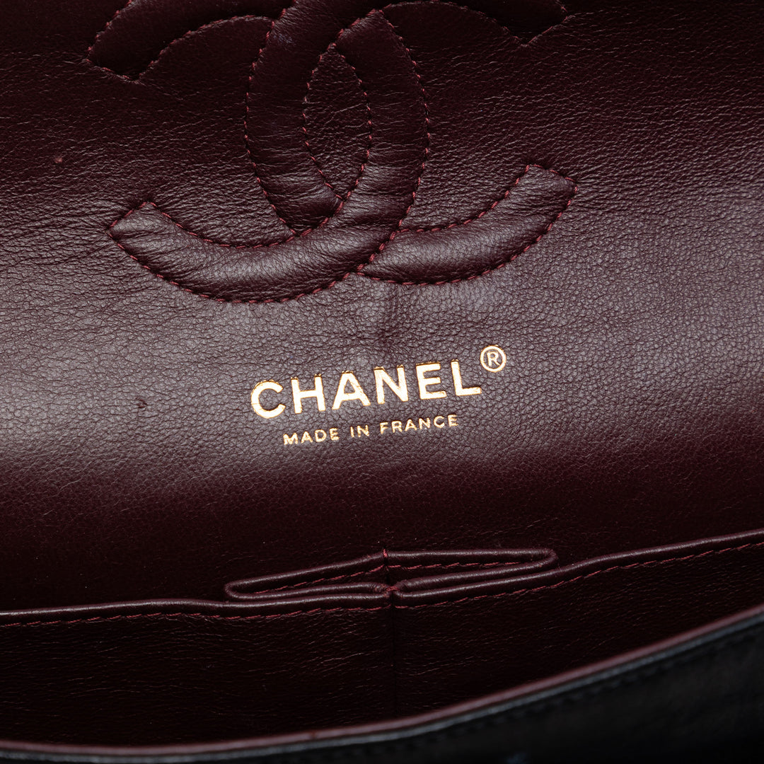 Chanel Medium Classic Cuir d’agneau Double rabat